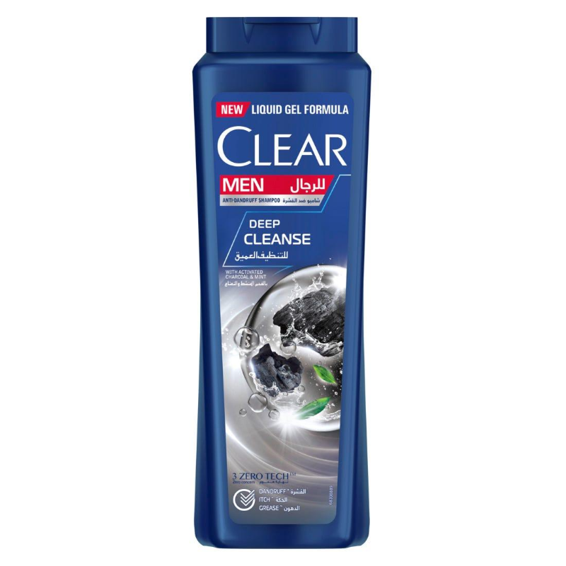 Clear Male Shampoo Deep Clean&Itch 600Ml