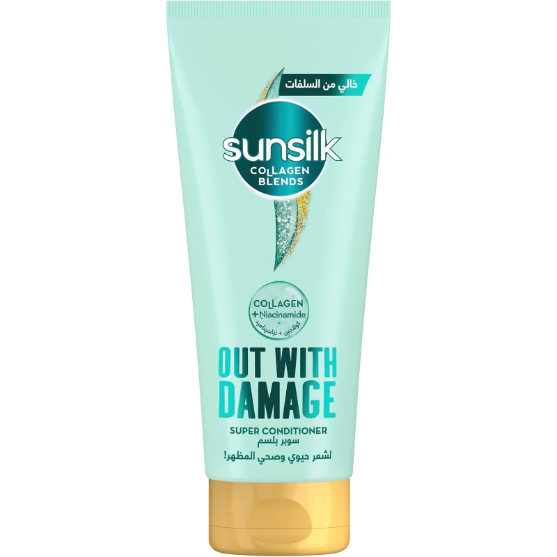 Sunsilk Collagen Super Cond Out With Damage 170Ml