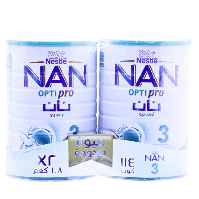 NAN OPTI PRO 3 GROWING UP MILK 1-3Y 2×1800G