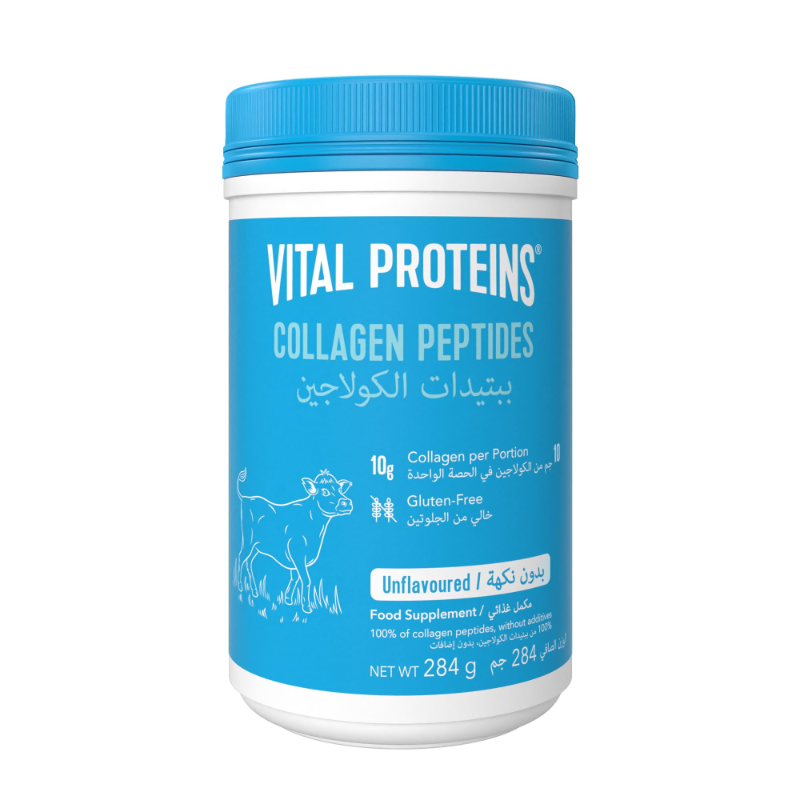 VITAL PROTEINS COLLAGEN PEPTIDES UNFLAVOURD 284G VITAL PRO whey protein powder supplement for muscle building