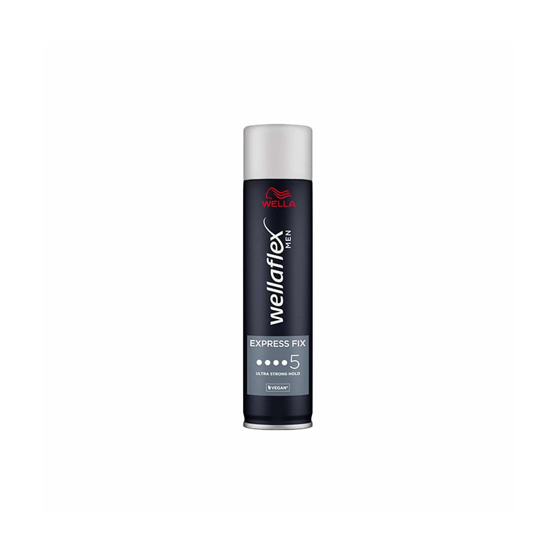 Wellaflex Men Hairspray Express Fix 5 Hold 250Ml