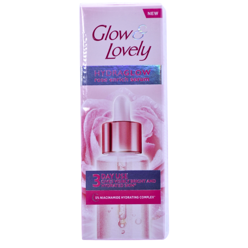 غلو&لوفلي هيدرا غلو سيروم غني بالورد 30جم