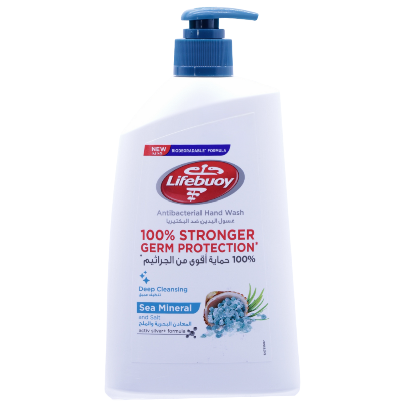 LIFEBUOY H\W SEA MINERAL&SALT 450ML