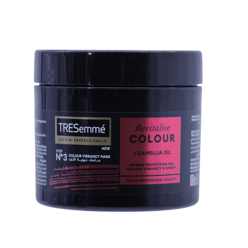 تريسمي ماسك يعيد الحيوية للشعر المصبوغ 180مل تريسمي ماسك يعيد الحيوية للشعر المصبوغ 180مل