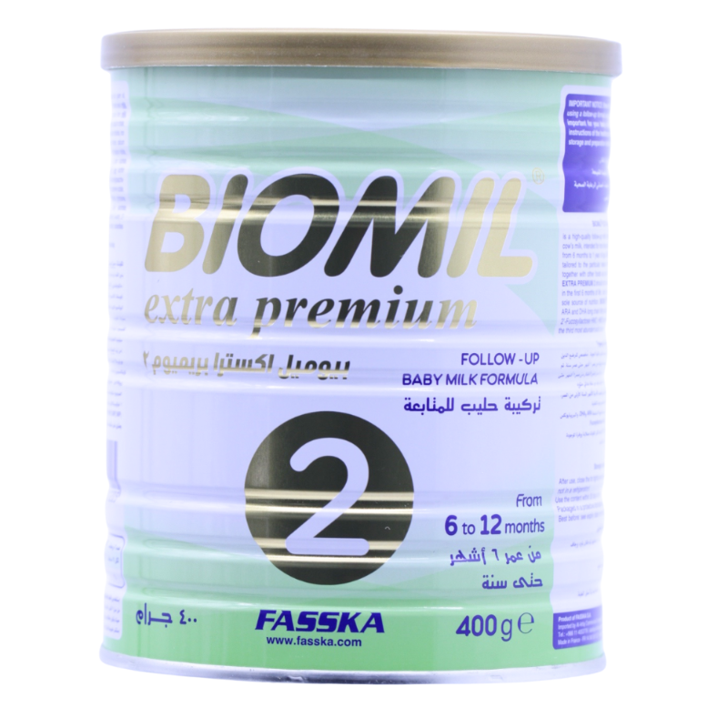 BIOMIL PREMIUM 2 FOLLOW UP 6M-12M 400G BIOMIL PREMIUM 2 FOLLOW UP 6M-12M 400G