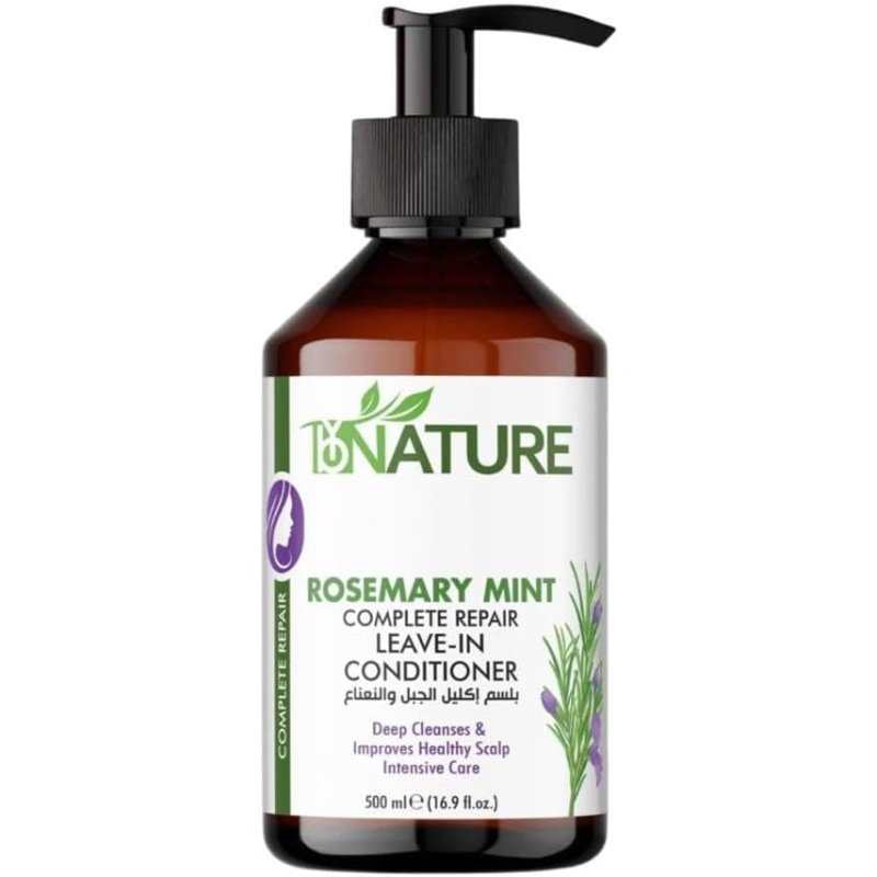 BY NATURE LEAVE IN COND ROSEMARY&MINT NOURISH500ML