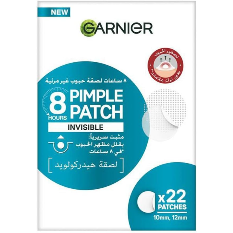 Garnier Fast Clear 8 Hours Invisible Pimple Patch 22Pcs