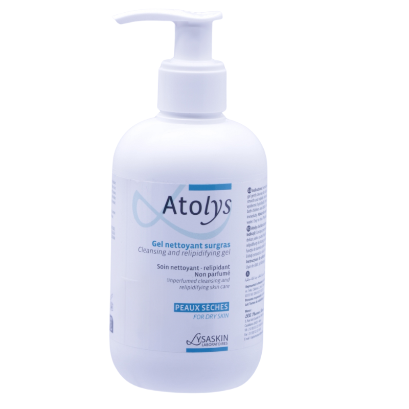 ليساكين اتوليس جل منظف للبشرة الجافة 200مل