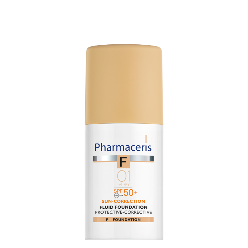 PHARMACERIS FLUID FON PROTECT 50SPF 01 IVORY 30ML