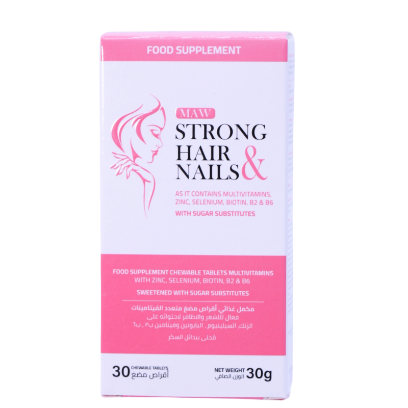 MAW STRONG HAIR & NAILS 30 CH.TABLETS