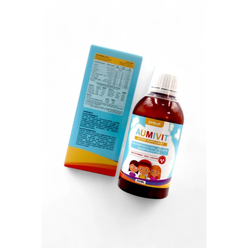 AUMIVIT Mecca multivitamin and mineral supplement bottle