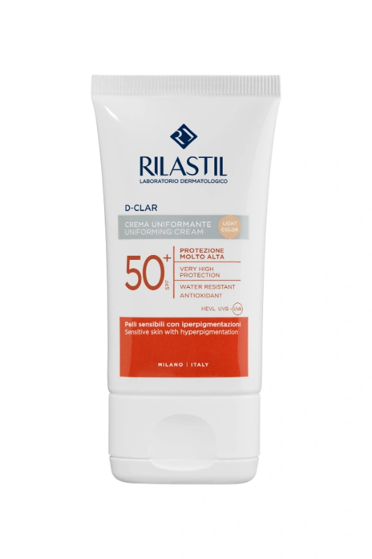 RILASTIL D-CLAR CREAM SUNSCREEN 50SPF LIGHT 40ML