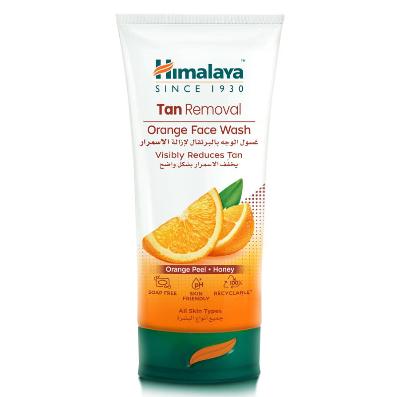 HIMALAYA FACE WASH ORANGE TAN REMOVAL 150ML