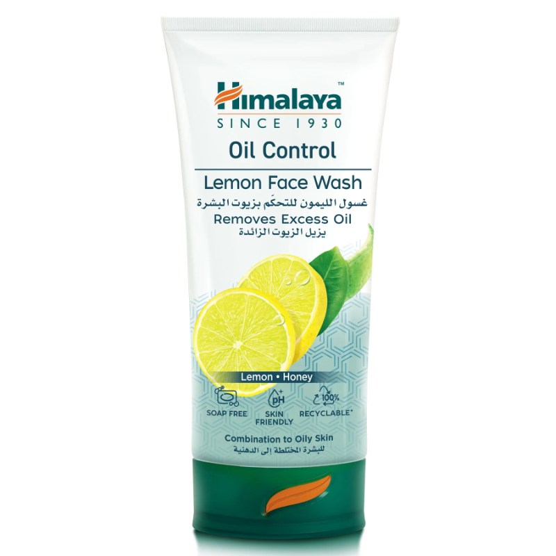 HIMALAYA FACE WASH OIL CONTROL LEMON 150ML
