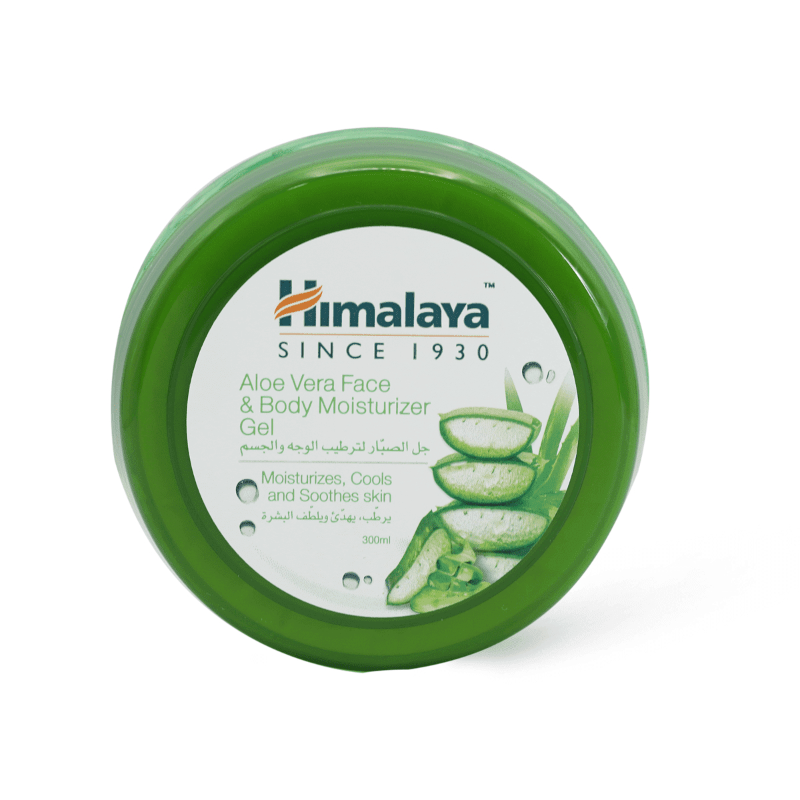 HIMALAYA GEL FACE&BODY MOIST ALOE VERA 300ML