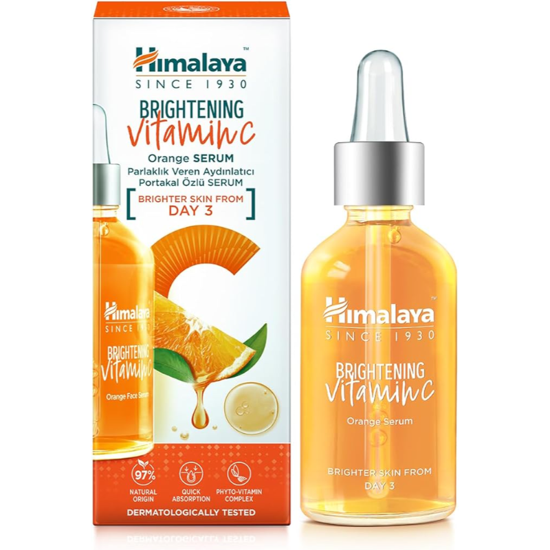 HIMALAYA SERUM W\ORANGE BRIGHTENING VITAMIN C 30ML