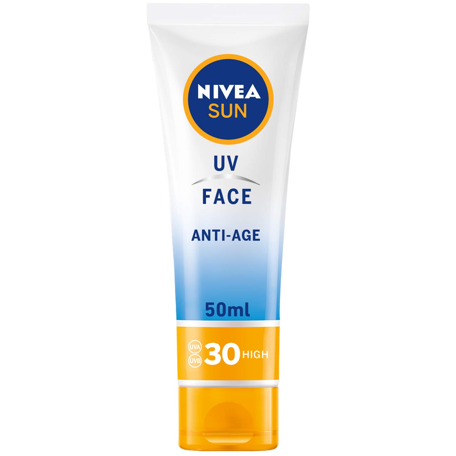 NIVEA SUN CREAM SUNSCREEN 50SPF ANTI AGING 50ML
