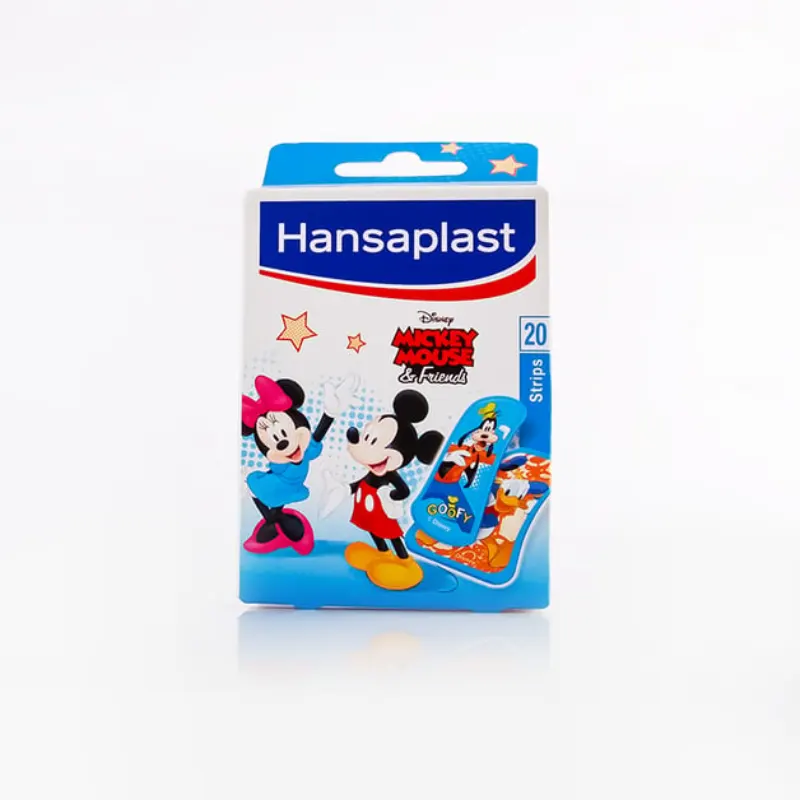 hansplast bandage mickey&friends 20pcs| almujtama pharmacy