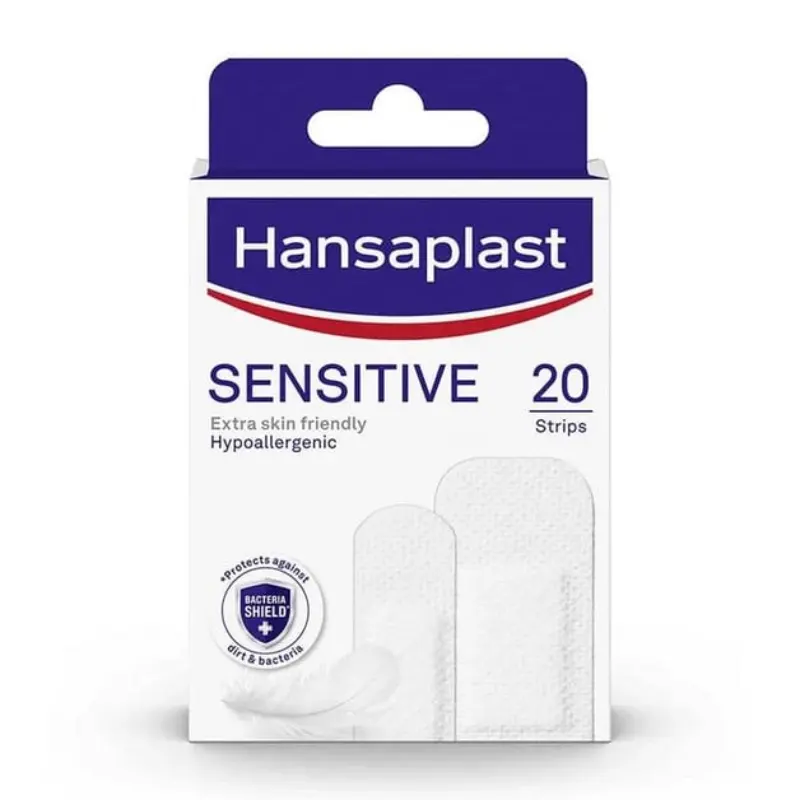 hansplast bandage sensitive 20pcs| almujtama pharmacy