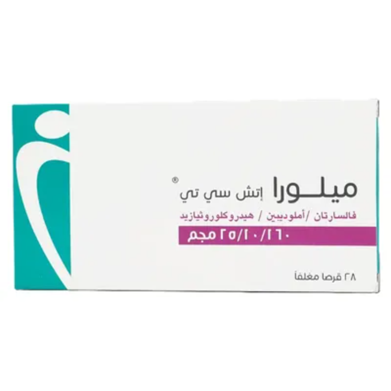 ميلورا إتش سي تي 10 / 160 / 25 ملجم 28 قرص