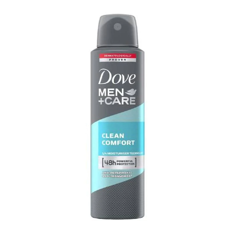 Dove Deo Spray Care Clean Comf Men 150Ml