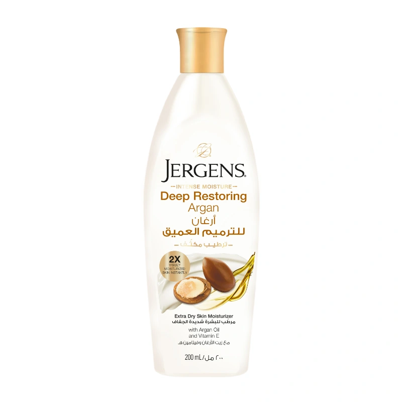 JERGENS DEEP RESTORING ARGAN LOTION 200ML