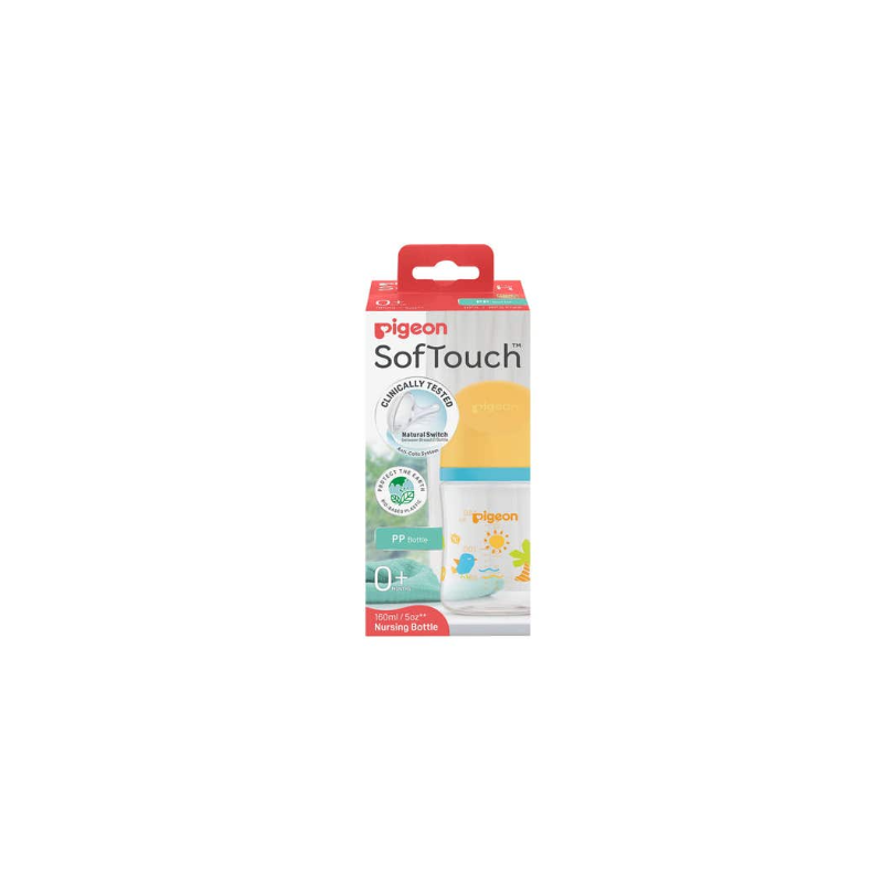 PIGEON SOFTOUCH BPP NURSING BOTTLE PP 160ML