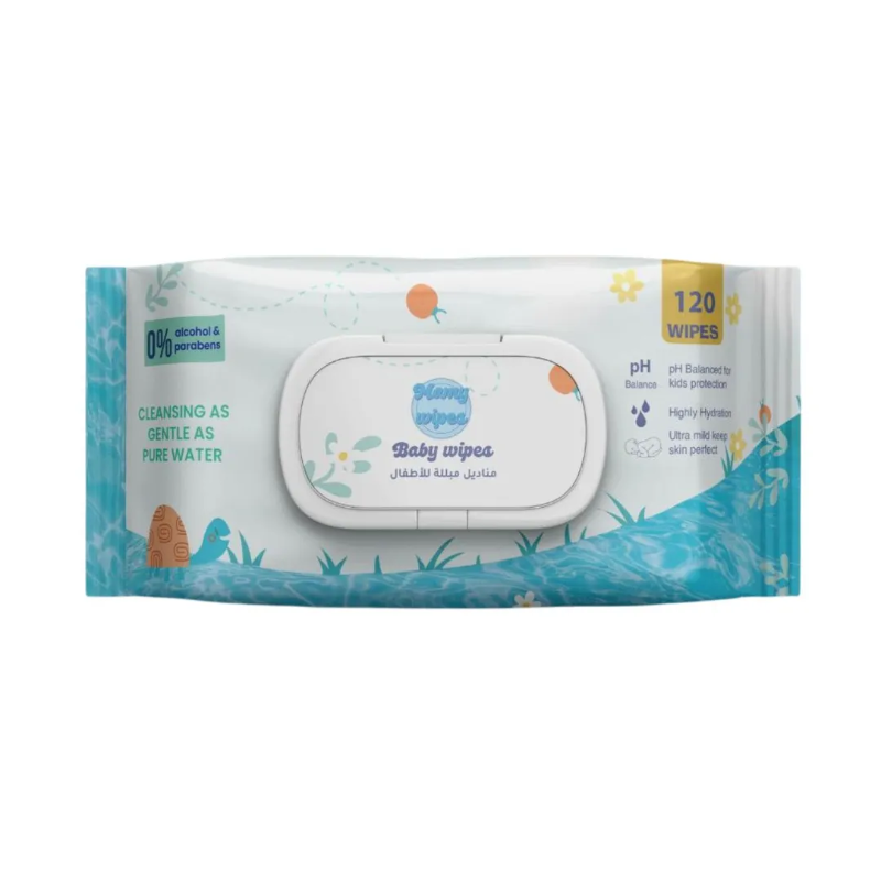 Mamy Baby Wipes 120 Sheets