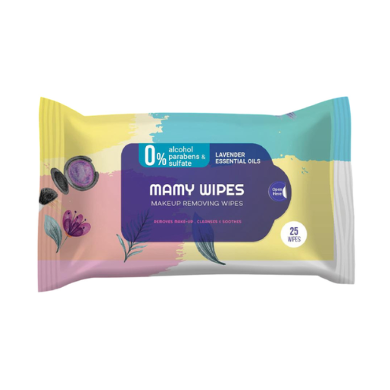 Mamy Make Up Remover Wipes 25 Wipes