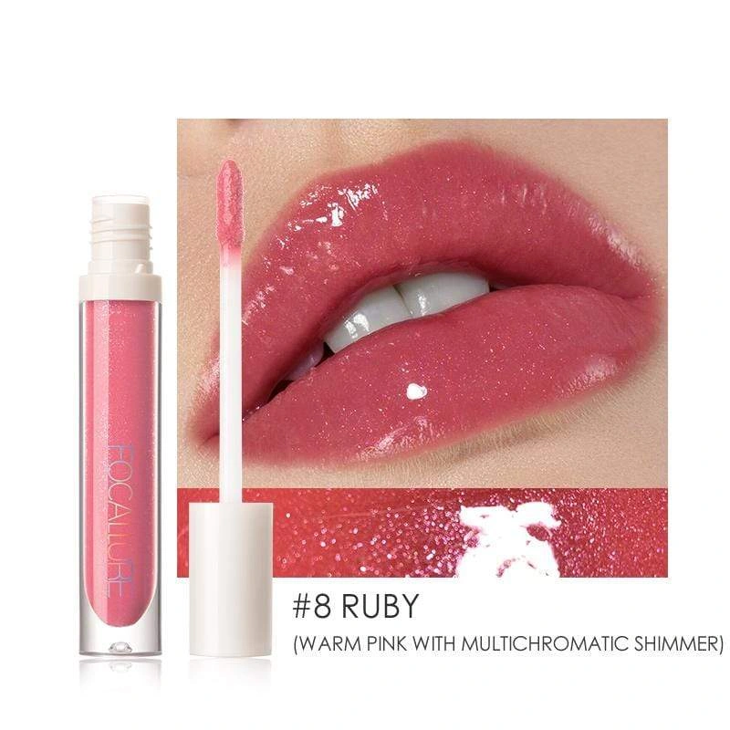 FOCALLURE PLUMPMAX HIGH SHINE LIP GLOW FA-153 #08