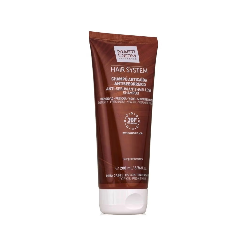 Martiderm Shampoo Anti-Sebum Anti-Hair Loss  200 Ml