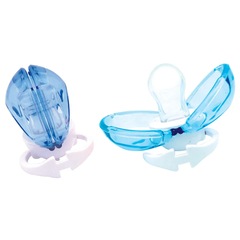 Optimal Dust-Free Silicone Pacifier 0+ Blue
