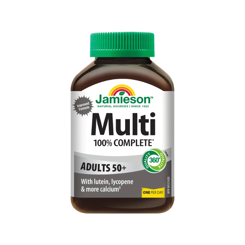 JAMIESON MULTI COMPLETE ADULT +50| almujtama pharmacy