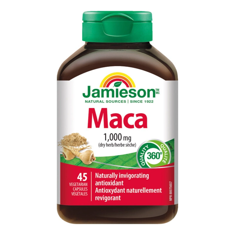 JAMIESON MACA 1000 MG 45 CAPS| almujtama pharmacy