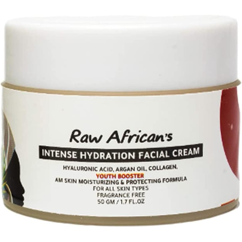 Raw African Hyaluronic Intense Hydration Cream50Gm