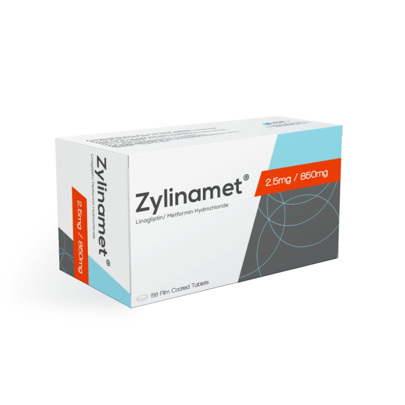 Zylinamet 2.5Mg /850 Mg 56 Tablets