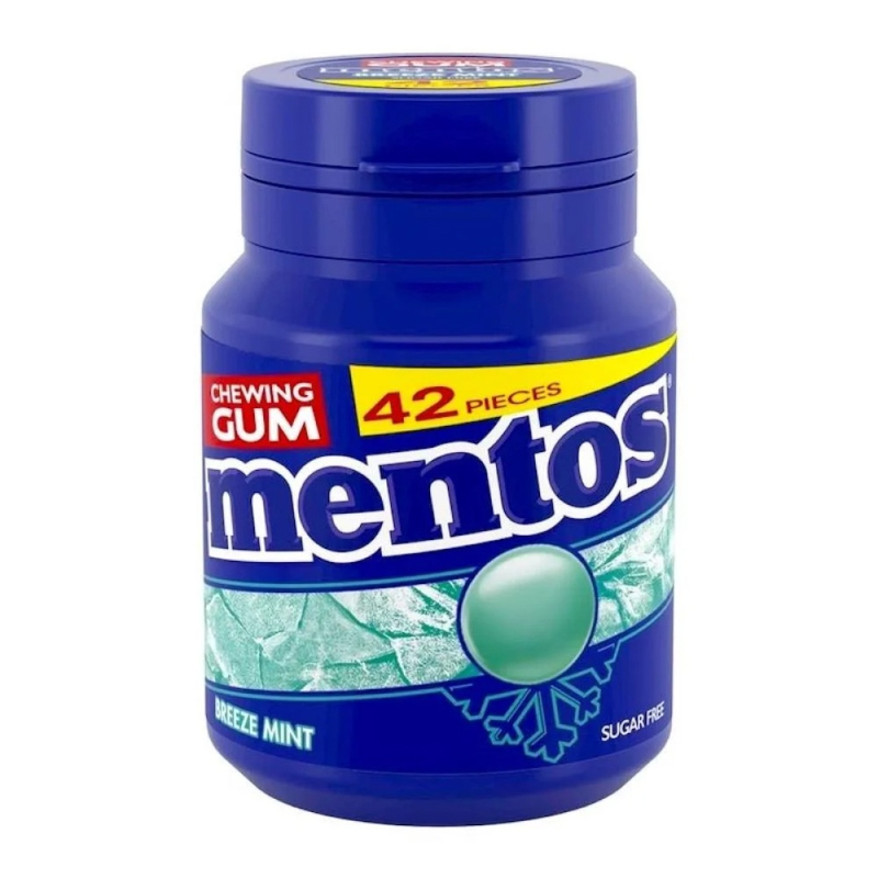 Mentos Gum Breeze Mint 42 Pcs