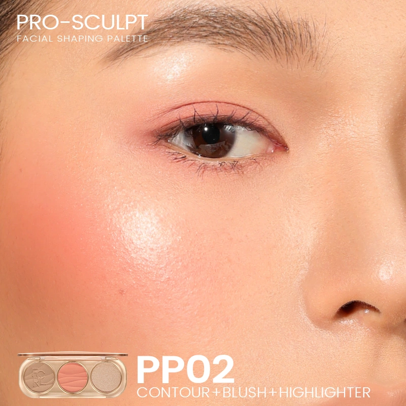 FOCALLURE 3 IN 1 PALETTE "FLIP" FA-F45 #PP02