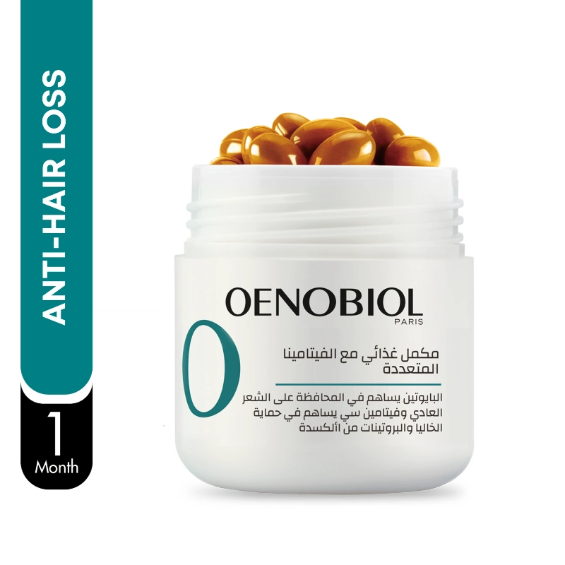Oenobiol multi vitamins  Biotin  HAIR EXPERT hair loss 60 caps| almujtama pharmacy