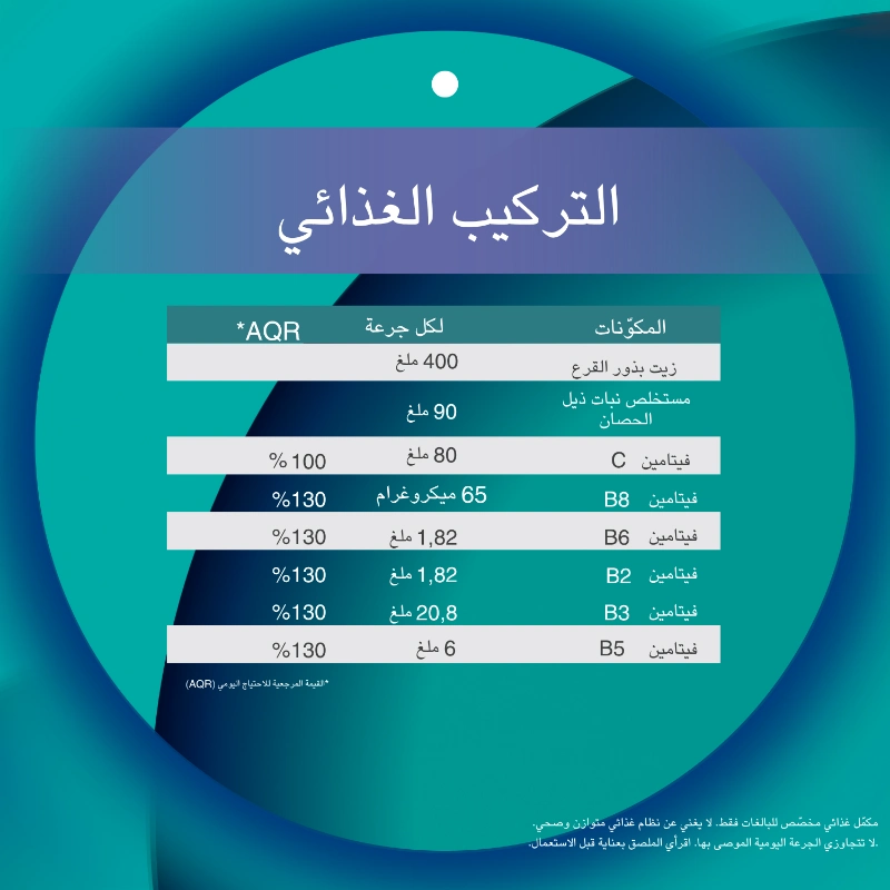 أونوبيل بالبايوتين  خبير الشعر لتساقط الشعر - 60 كبسولة