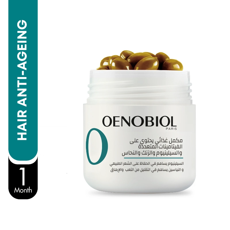 Oenobiol multi vitamins Selenium, Biotin  HAIR EXPERT  anti-aging 30 caps| almujtama pharmacy