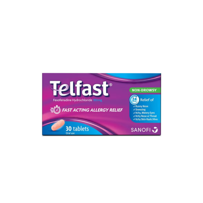Telfast 180 Mg Tablet 30Pcs