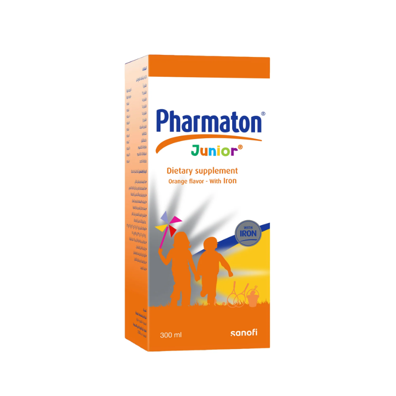 Pharmaton Syrup Junior With Iron  Syrup 300Ml