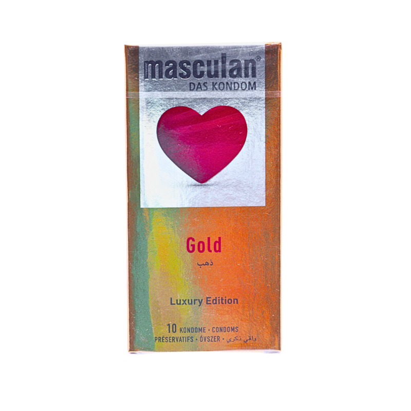 MASCULAN CONDOM GOLD 10PCS null