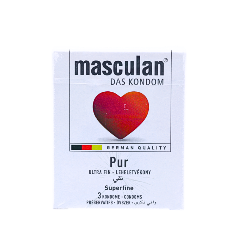 MASCULAN CONDOM PUR 3PCS null