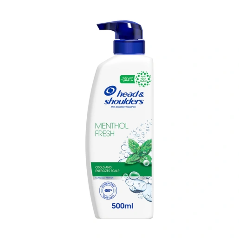 Head & Shoulders Menthol Fresh Shampoo 500Ml