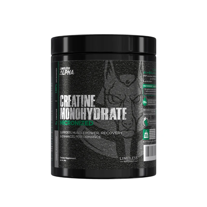 Limitless Alpha Creatine Monohydrate Micronized 60