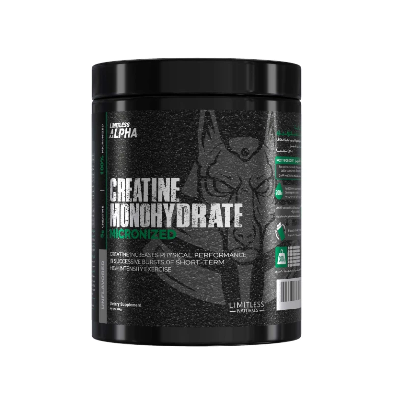 Limitless Alpha Creatine Monohydrate Micronized 30