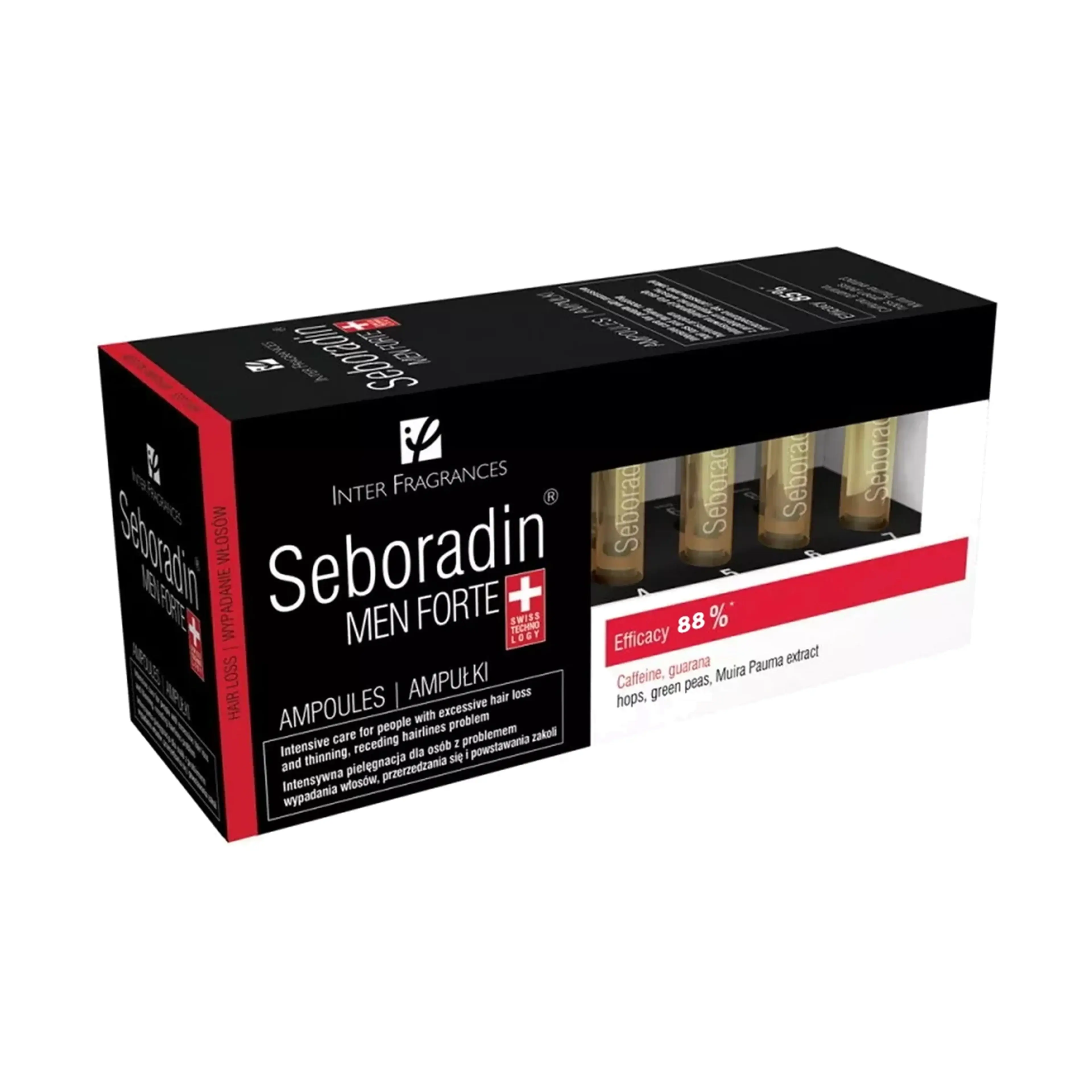 Cliniclab Seboradin Men Forte Ampoules 14*5.5 Ml