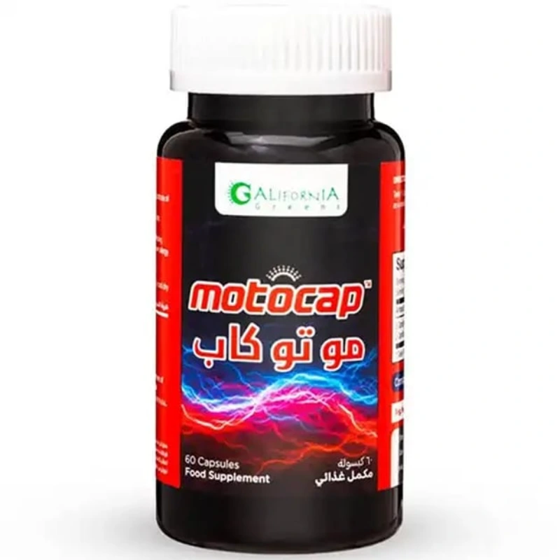 California Greens Motocap Food Supplement 60 Cap